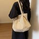thumbnail image 3 of Bolso de mano de pana para mujer, bolso de hombro grande informal, bolso Hobo, bolso de viaje, 3 of 6