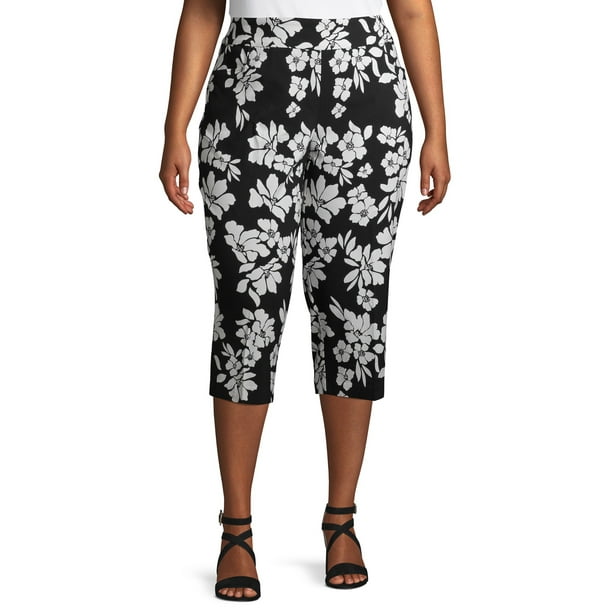 woven capri pants