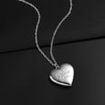 thumbnail image 2 of EeaseCA Photo Frame Necklace Alloy Pendant Creative Heart Shape Necklace Jewelry Gift Ornaments without Photo Frame, 2 of 7