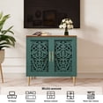 thumbnail image 5 of HLR 31.4" Accent Cabinet, 2 Doors Sideboards and Buffets Cabinet with Storage for Living Room, Green, 5 of 7