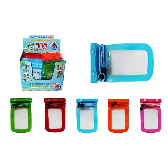 Diamond Visions 01-1454 Waterproof Bag with Neck Cord MultiPack in Assorted Colors 2 Waterproof Bags