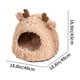 thumbnail image 3 of XWSHYW Casa para Mascotas con Calefacción. Cama para Gatos Adecuada para Gatos de Interior, Cama Grande para Gatos, Cueva, Tienda de Campaña para Gatos con Alfombra Desmontable y Lavable, Adecuada pa, 3 of 6