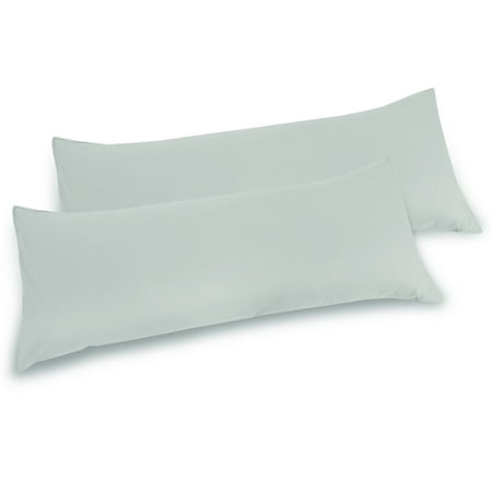 Silky-Soft 2 Soft Microfiber Pillow Cover for Pillows Light Gray 20