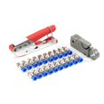 thumbnail image 1 of Herramienta de extrusión de cabeza en F Alicates pelacables para crimpar coaxiales Juego de herramientas para cables coaxiales puntuales Alicates de crimpado como se muestra, 1 of 5