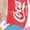 BLUSH, variant on Coca-Cola - Have A Coke Rainbow - Juniors Cropped Pullover Hoodie