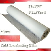 PreAsion Frosted Material Cold Laminating Film 25x180" Cold Roll Laminator for File and Photo Storage Protection