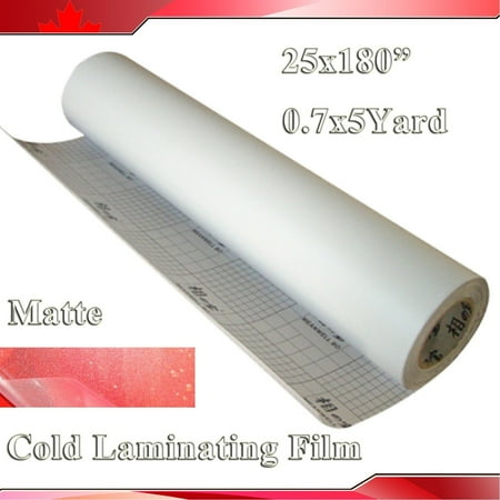 PreAsion Frosted Material Cold Laminating Film 25x180" Cold Roll Laminator for File and Photo Storage Protection