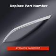 thumbnail image 3 of Moldura de capó KARPAL Chrome para Cadillac SRX 2010-2016, 3 of 6