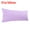 Purple, variant on Unique Bargains Microfiber Pillowcase Long Bolster Body Pillow Cover 20" x 72"