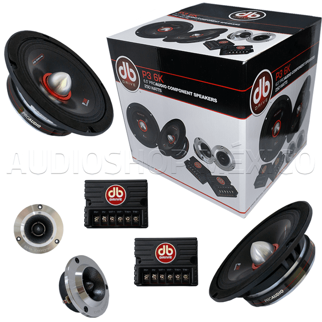 Set de Medios Rangos DB Drive P3 6K 250 Watts 6.5 Pulgadas Open Show Midrange DB Drive Set de medios DB Drive P3 6K