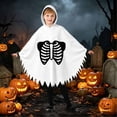 thumbnail image 2 of jiaxiM Halloween Cape, Poncho Cloak, Halloween Poncho, Printed Outerwear, Lightweight Loose Fit Cape, All‑Season Holiday Wear, Fashion Outer Cloak, 2 of 9