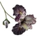 thumbnail image 1 of Ramo de iris artificial de 45 cm con tacto real y capullo para centro de mesa o arreglo floral de boda., 1 of 8