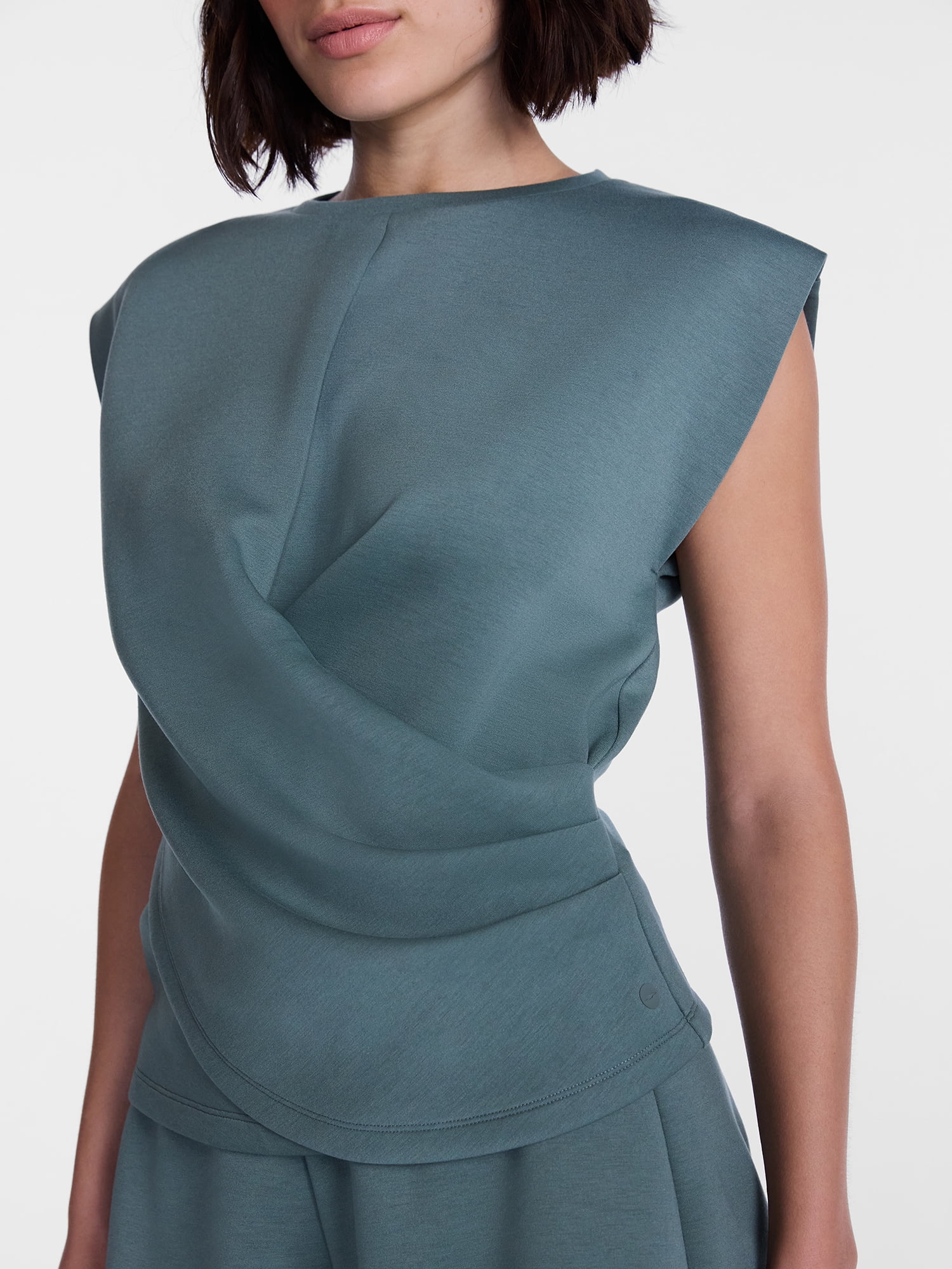 Avia Women's Knit Wrap Tank Top, Sizes XS-XXXL