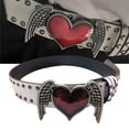 thumbnail image 2 of TIERPOP Fashion Hot Girls Women Waist Slimming Belt with Heart&Wing Buckle Waistband, 2 of 15
