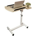 thumbnail image 1 of RUNROTOO Lifting Laptop Table Light Brown Portable Adjustable Bedside Desk for Convenient Home Use, 1 of 6