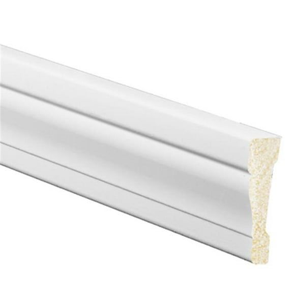 7 ft. White OG Casing Molding