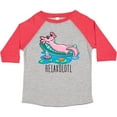 thumbnail image 3 of Inktastic Relaxolotl- cute axolotl on summer vacation Boys or Girls Toddler T-Shirt, 3 of 5