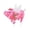 Pink Pig-7.87*9.84inches, variant on Inevnen Pre-Lit Light Up Chicken Lighted 2D Christmas Rooster with Scarf Indoor Outdoor Yard Decoration