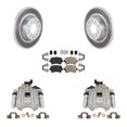 thumbnail image 1 of Transit Auto Rear Disc Brake Caliper Coated Rotors and Ceramic Pads Kit for Car Volkswagen Jetta with 286mm Diameter Rotor 7th 8th Digit Of VIN Is "1K" KCG-100977N, 1 of 11