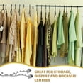 thumbnail image 6 of Raindrops 5Pcs Retail Hanger Holder Minimalist Metal Frame Hanger Hooks for Closet, 6 of 8