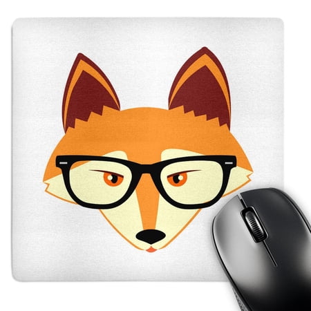 3dRose  Cute Hipster Red Fox with Glasses  MousePad price history on PriceWatchPro