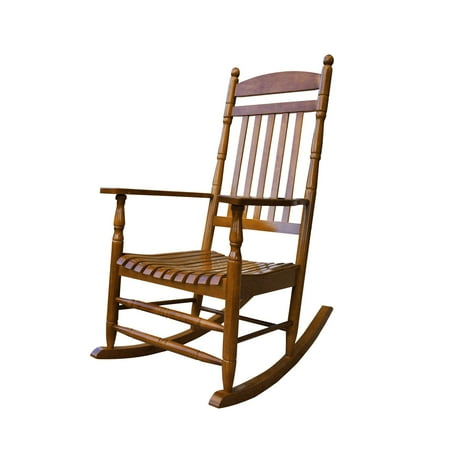 Shine Company Maine Porch Rocker - Oak