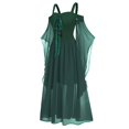 thumbnail image 3 of Womens Halloween Costumes 2024 Cosplay Gothic Dresses Womne Plus Size Cold Shoulder Butterfly Sleeve Halloween Dress, 3 of 5