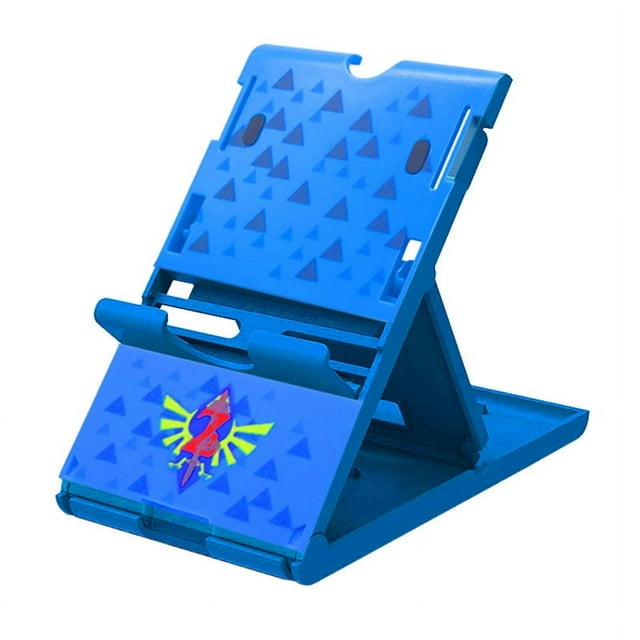 Switch Stand for Nintendo with Game Card Storage Slots, Adjustable, Portable, Foldable Mount Compatible with Nintendo Switch/Switch Lite/Switch OLED Console
