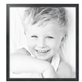 thumbnail image 2 of ArtToFrames 28" x 30" Galleria Noir Picture Frame, 28x30 inch Black MDF Poster Frame (WOM-4083),  Pack, 2 of 8