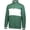 Dark Green Heather/White, variant on Holloway Sportswear M All-American Pullover Dark Green Heather/White 229565