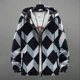 thumbnail image 4 of Parkas Abrigos Acolchados Masculinos Estampados Chaqueta de Plumón con Capucha para Hombre Acolchado Tendencia 2024 en Promoción Acolchado Invierno Exterior Nuevo y Corea Frío, 4 of 5