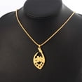 thumbnail image 3 of Flower Guam Pendant Necklaces for Women Men 14k Yellow Gold Guam Jewelry, 3 of 7