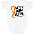 thumbnail image 3 of Inktastic Never Stop Fighting Multiple Sclerosis Awareness Boys or Girls Baby Bodysuit, 3 of 5