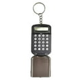 thumbnail image 2 of Mini Calculator Keychain, Pocket Size Calculator with Flip Cover, Portable for School, Office, Home, Lightweight & Stylish (Grey) 2.4x2.4x0.43", 2 of 9