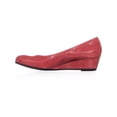 thumbnail image 3 of Womens French Sole Gumdrop Wedge Pumps, Red, 9.5 US, 3 of 5