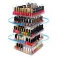 thumbnail image 1 of JACKCUBE DESIGN 5 niveles transparente esmalte de uñas 360 giratorio estante organizador soporte maquillaje cosméticos caja de almacenamiento carrusel estante con protector acrílico (5 niveles) -: MK3, 1 of 5