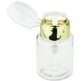 thumbnail image 3 of Pana High Quality 3oz Liquid Pump Dispenser - Gold (2 Bottles), 3 of 4