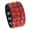 Red, variant on Unisex Punk Charm Square Studs Leather Adjustable Length for Men and Women Fashion Gift Accessory