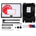 thumbnail image 3 of SULIVES Swimming Pool Basketball Hoop - 45"-54" Adjustable Height Portable Poolside Basketball Goal, Black, 3 of 7