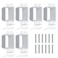 thumbnail image 1 of 6pcs Electrical Outlet Box Extender,single Gang Box Extender With 12pcs Screws 1 Gang Switch Unit Receptacle Extender, 1 of 5