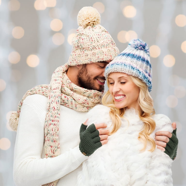 Fingerless Half Finger Winter Gloves photo 6