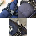 thumbnail image 2 of Small Dog Jacket, Dog Coat Harness Winter Warm Vest Jacket Waterproof Cotton Costume for Puppy Small Medium Dogs (S, Blue), 2 of 7