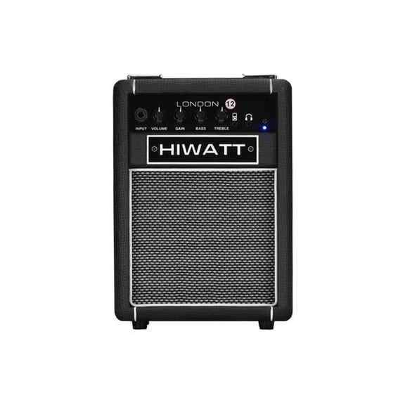 Hiwatt LNDNBTBKC-U London 12 12W Guitar Practice Amplifier Combo with Bluetooth - Black