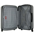 thumbnail image 4 of Wrangler 4 Piece Expandable Hardside Spinner Luggage Set with Packing Cubes, Sharkskin Grey, 4 of 19