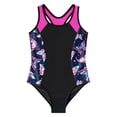 thumbnail image 3 of CHICTRY Girls Youth One-Piece Swimsuit Sleeveless Racer Back Surfing Diving Bodysuit Bathing Suit, 3 of 7