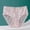 #0212-Pink, variant on Women's Sheer Mesh Floral Embroidered Cheeky Panties, Cozy See Through Low Rise Butt Lifting Underwear, Breathable Back Crotchless Thong for Ladies. Gift