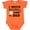 Orange, variant on Inktastic I Watch Baseball with My Dad Boys or Girls Baby Bodysuit