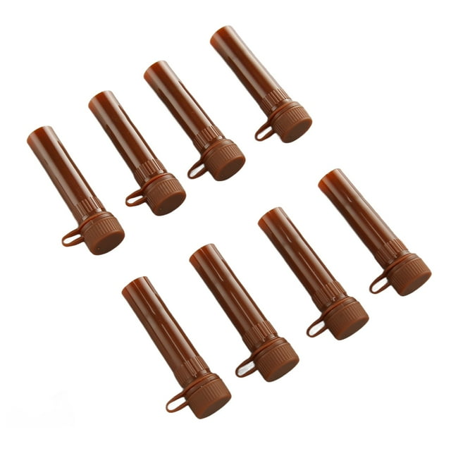 500Pcs Micro Test Tubes, Clear Polypropylene Rounded Microtube Sample Vial Plastic Centrifuge Tube for Laboratory