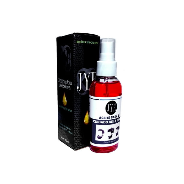 Aceite para el cuidado e hidratación de la Barba y bigote JYE Natural 60 ml