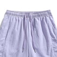 thumbnail image 4 of successthop Mens Sweat Shorts with Pockets and Drawstring Straight Leg Sweatpant Shorts Elastic Waist Bottoms Clothes XS, 4 of 5